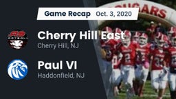 Recap: Cherry Hill East  vs. Paul VI  2020