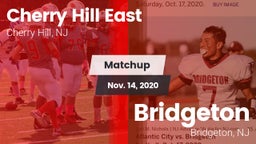 Matchup: Cherry Hill East vs. Bridgeton  2020