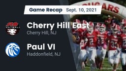 Recap: Cherry Hill East  vs. Paul VI  2021