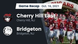 Recap: Cherry Hill East  vs. Bridgeton  2021