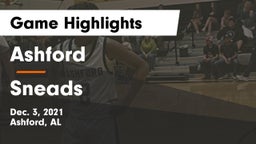 Ashford  vs Sneads  Game Highlights - Dec. 3, 2021