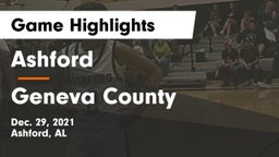 Ashford  vs Geneva County Game Highlights - Dec. 29, 2021