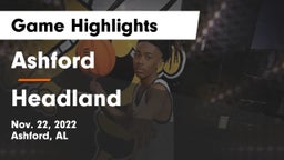 Ashford  vs Headland  Game Highlights - Nov. 22, 2022