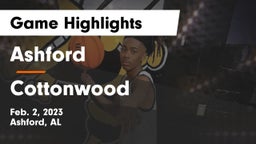 Ashford  vs Cottonwood Game Highlights - Feb. 2, 2023
