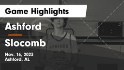 Ashford  vs Slocomb  Game Highlights - Nov. 16, 2023