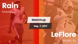 Matchup: Rain vs. LeFlore  2017