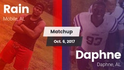 Matchup: Rain vs. Daphne  2017