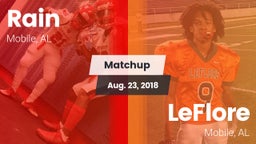 Matchup: Rain vs. LeFlore  2018