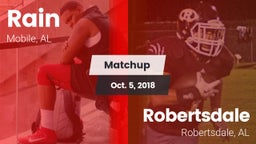 Matchup: Rain vs. Robertsdale  2018