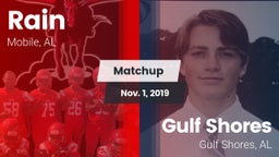 Matchup: Rain vs. Gulf Shores  2019