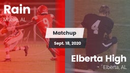 Matchup: Rain vs. Elberta High  2020