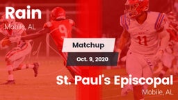 Matchup: Rain vs. St. Paul's Episcopal  2020