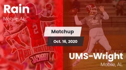 Matchup: Rain vs. UMS-Wright  2020