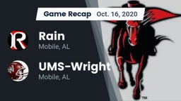 Recap: Rain  vs. UMS-Wright  2020