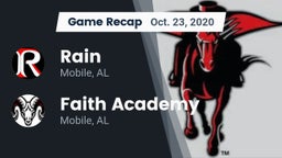 Recap: Rain  vs. Faith Academy  2020