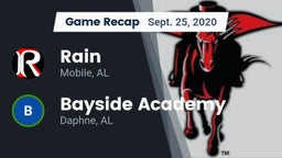 Recap: Rain  vs. Bayside Academy  2020