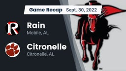 Recap: Rain  vs. Citronelle  2022