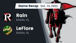 Recap: Rain  vs. LeFlore  2022