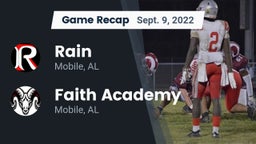 Recap: Rain  vs. Faith Academy  2022