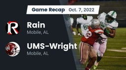 Recap: Rain  vs. UMS-Wright  2022
