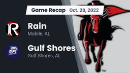 Recap: Rain  vs. Gulf Shores  2022