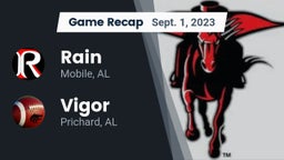Recap: Rain  vs. Vigor  2023