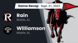 Recap: Rain  vs. Williamson  2023