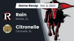 Recap: Rain  vs. Citronelle  2023
