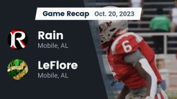 Recap: Rain  vs. LeFlore  2023