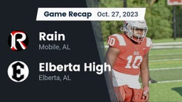 Recap: Rain  vs. Elberta High  2023