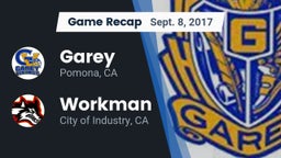 Recap: Garey  vs. Workman  2017