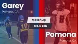 Matchup: Garey vs. Pomona  2017