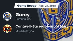 Recap: Garey  vs. Cantwell-Sacred Heart of Mary  2018
