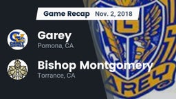 Recap: Garey  vs. Bishop Montgomery  2018