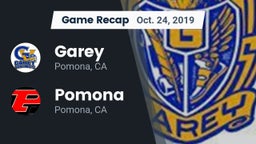 Recap: Garey  vs. Pomona  2019