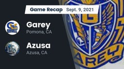 Recap: Garey  vs. Azusa  2021