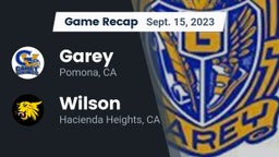 Recap: Garey  vs. Wilson  2023