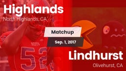 Matchup: Highlands vs. Lindhurst  2017