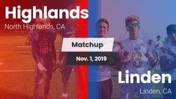 Matchup: Highlands vs. Linden  2019