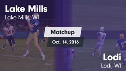 Matchup: Lake Mills vs. Lodi  2016