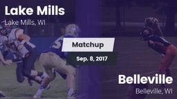 Matchup: Lake Mills vs. Belleville  2017