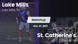 Matchup: Lake Mills vs. St. Catherine's  2017