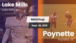 Matchup: Lake Mills vs. Poynette  2019