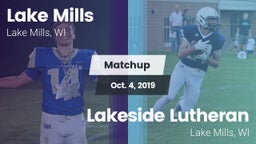 Matchup: Lake Mills vs. Lakeside Lutheran  2019