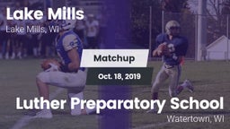 Matchup: Lake Mills vs. Luther Preparatory School 2019