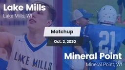 Matchup: Lake Mills vs. Mineral Point  2020