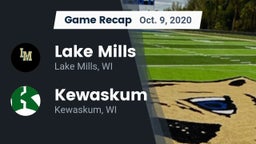 Recap: Lake Mills  vs. Kewaskum  2020