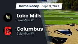 Recap: Lake Mills  vs. Columbus  2021