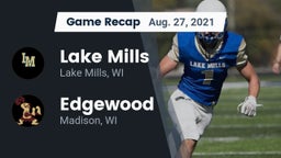 Recap: Lake Mills  vs. Edgewood  2021