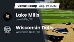 Recap: Lake Mills  vs. Wisconsin Dells  2022